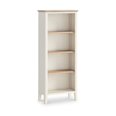 Marlow White Painted Slim Bookcase