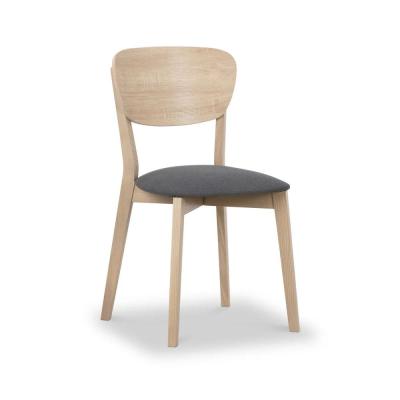 2 X Enzo Oak Curved Dining Chair
