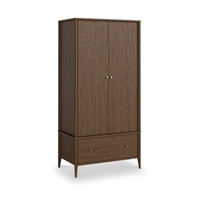 Paris Dark Oak 2 Door Gents Wardrobe