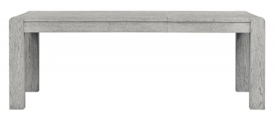 Product photograph of Amsterdam Grey Washed Oak 6-8 Seater Extending Dining Table from Choice Furniture Superstore