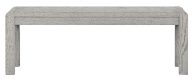 Product photograph of Amsterdam Grey Washed Oak Dining Bench from Choice Furniture Superstore