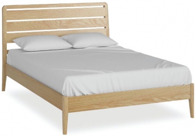 Product photograph of Bath Oak Bed - Sizes Available from Choice Furniture Superstore