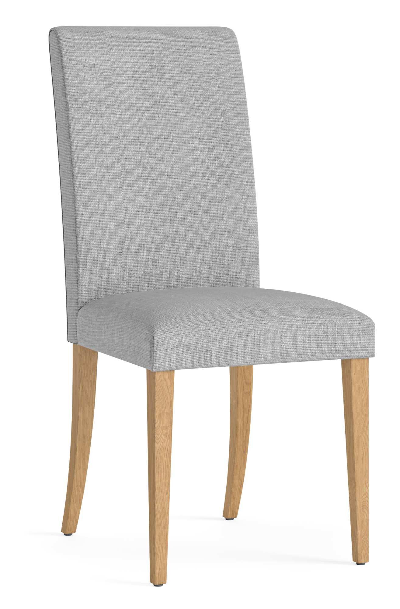 2 x Salibury Beige Fabric Dining Chair
