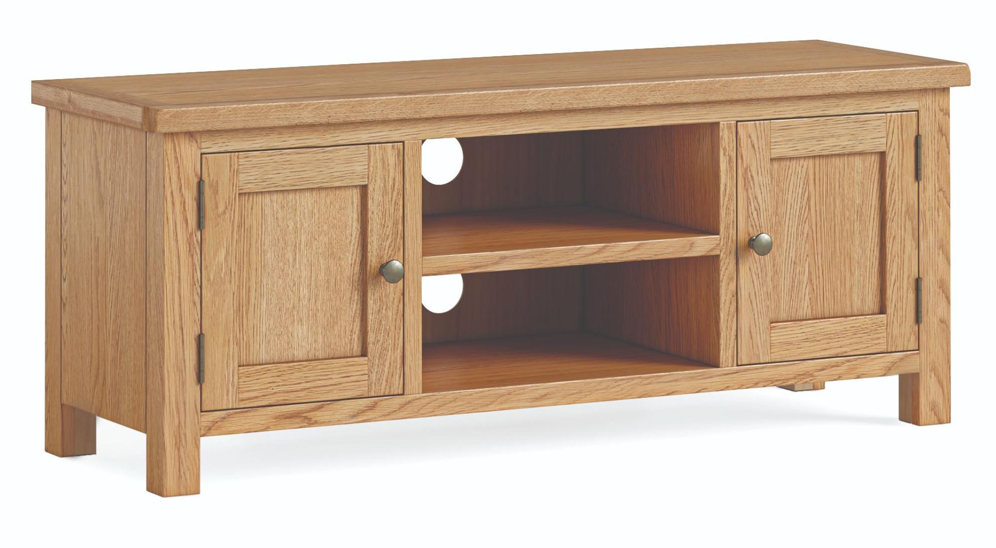 Addison Premium Oak 120cm TV Unit | Choice Furniture Superstore UK