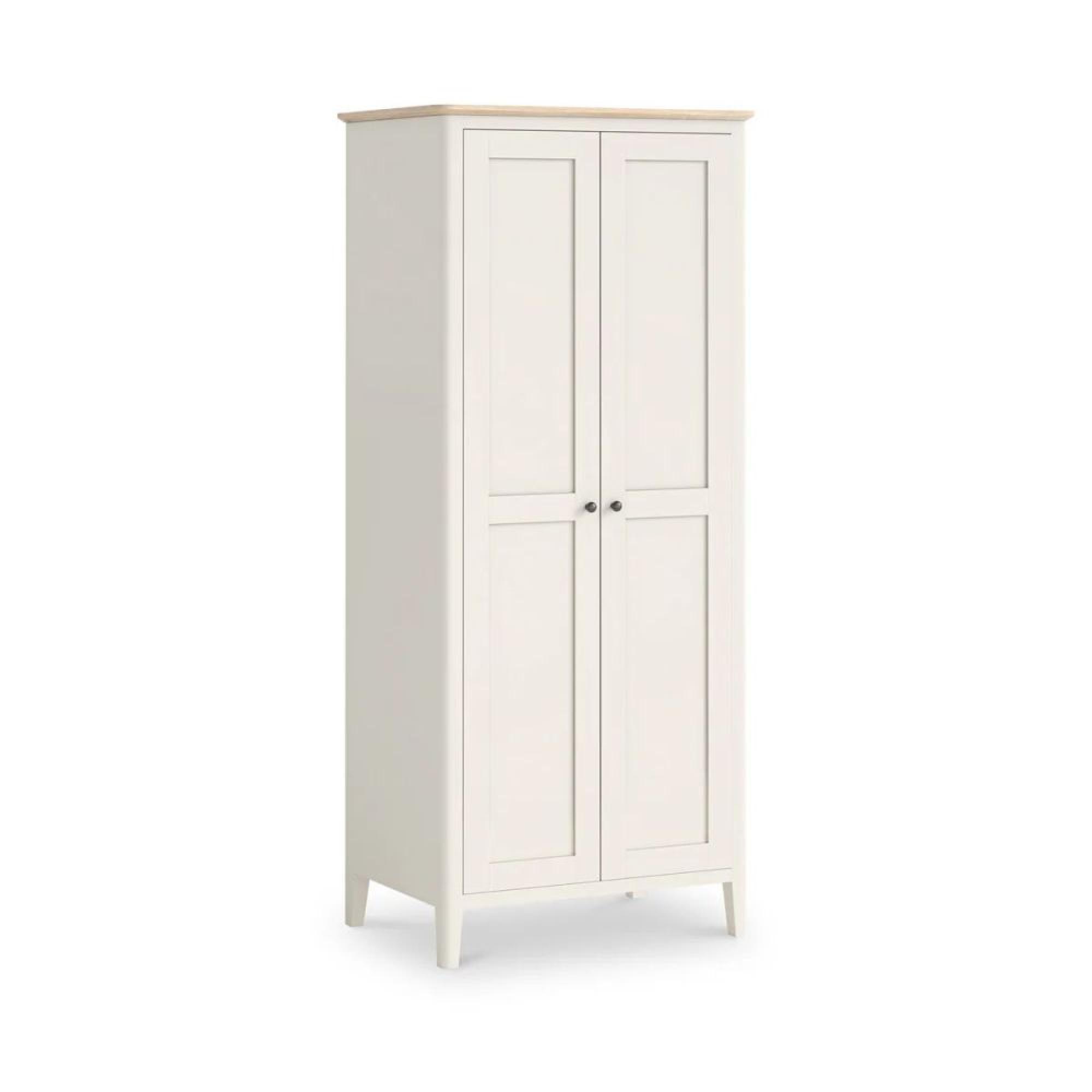 Marlow White Painted 2 Door Wardrobe