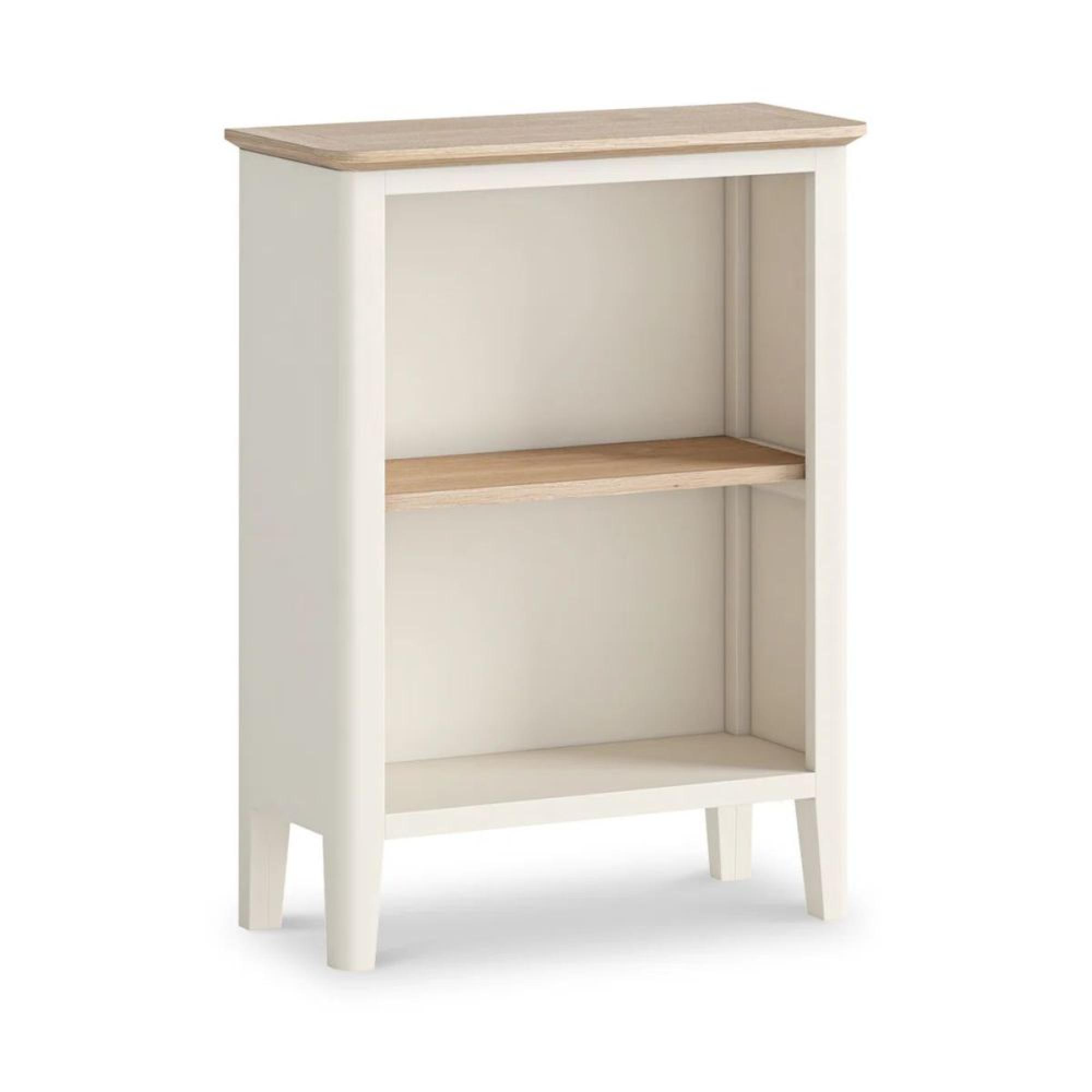 Marlow White Painted Small Bookcase