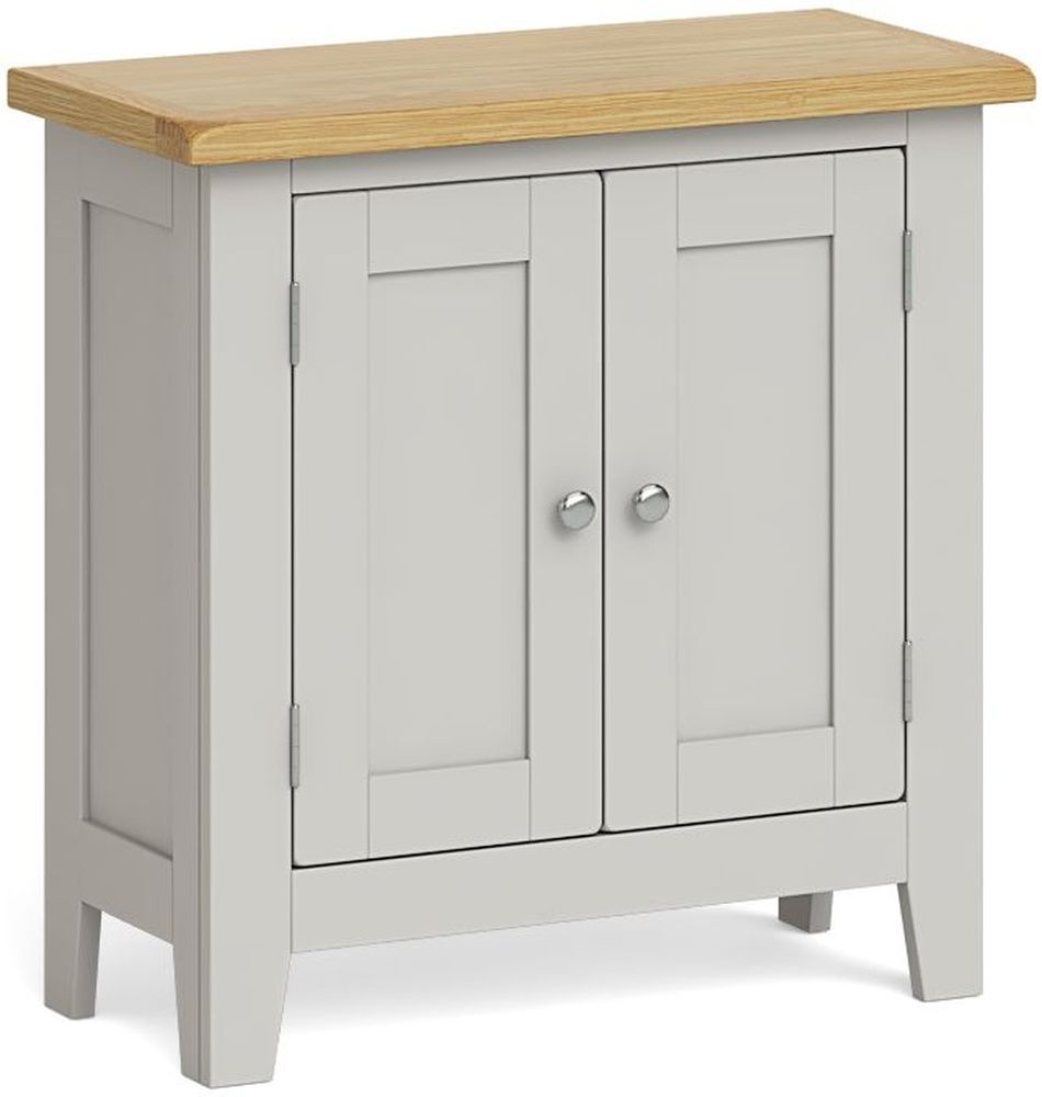 Cross Country Grey 2 Door Small Cabinet