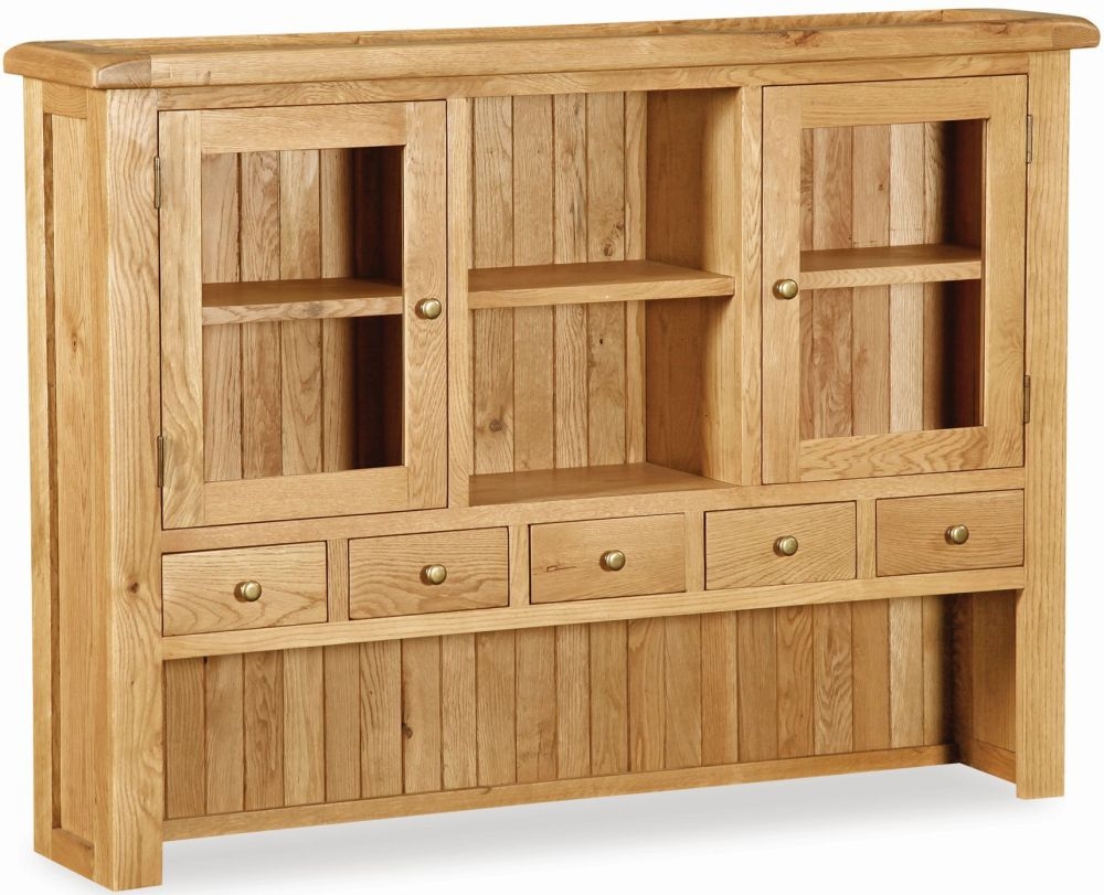 Salibury Premium Oak Large Hutch
