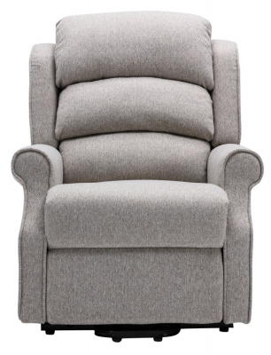 Product photograph of Gfa Andover Linen Fabric Riser Recliner Armchair from Choice Furniture Superstore