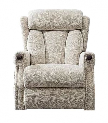 Product photograph of Gfa Denmark Riser Recliner Chair - Brushstroke Cream Fabric from Choice Furniture Superstore