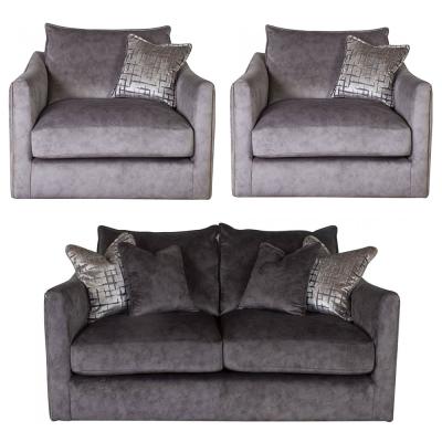 Buoyant Blaise Fabric 211 Seater Sofa Set Variation Available