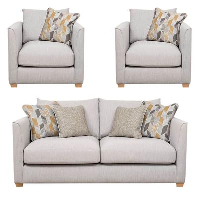 Buoyant Carter Fabric 311 Seater Sofa Set Variation Available