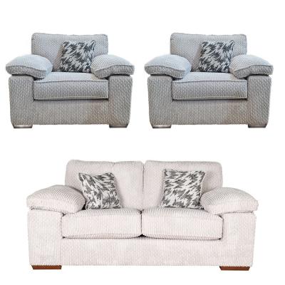Buoyant Lara Fabric 211 Seater Sofa Set Variation Available
