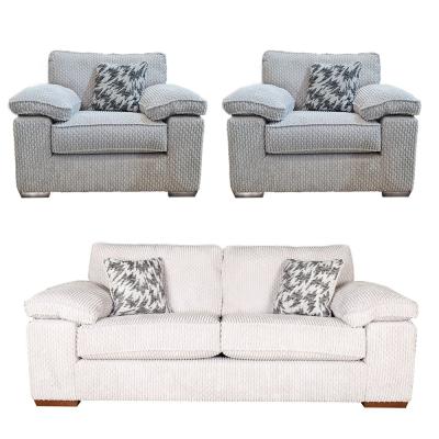 Buoyant Lara Fabric 311 Seater Sofa Set Variation Available