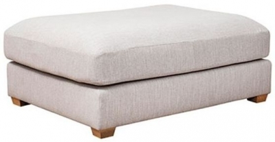 Product photograph of Buoyant Carter Fabric Footstool from Choice Furniture Superstore