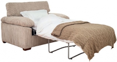 Buoyant Dexter Fabric Chair Bed - Comes in Beige, Coffee & Graphite Options