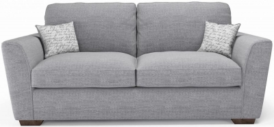 Buoyant Fantasia 3 Seater Fabric Sofa - Comes in Beige, Grey & Silver Options