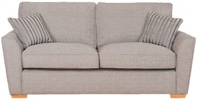 Product photograph of Buoyant Fantasia 4 Seater Modular Fabric Sofa - Comes In Beige Grey Silver Options from Choice Furniture Superstore