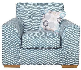 Product photograph of Buoyant Kennedy Fabric Armchair from Choice Furniture Superstore