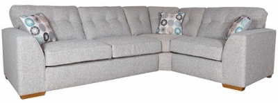 Buoyant Kennedy Fabric Corner Sofa - RH1+COR+LH2
