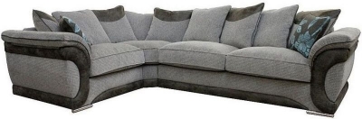 Product photograph of Buoyant Omega Corner Fabric Sofa - Lh1 Cor Rh2 from Choice Furniture Superstore