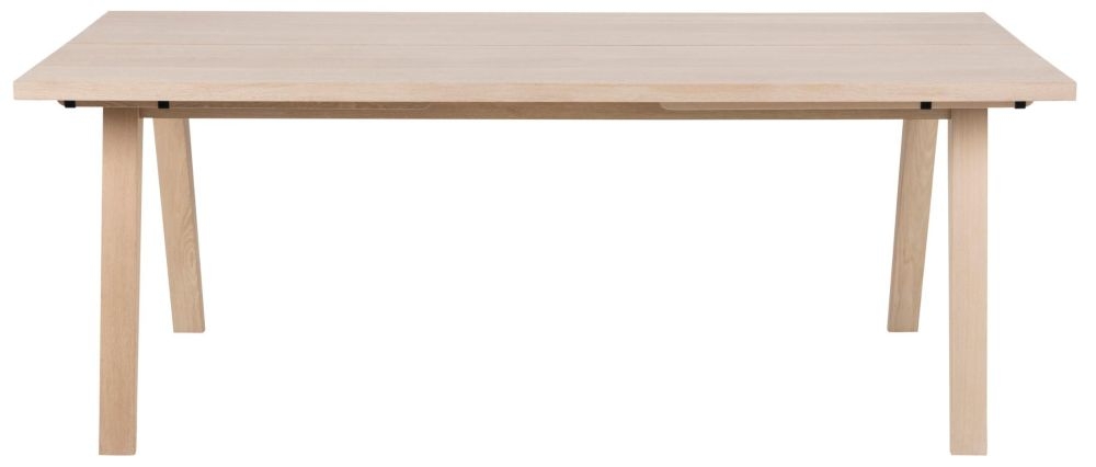 A Line Oak 8 Seater Dining Table 200cm