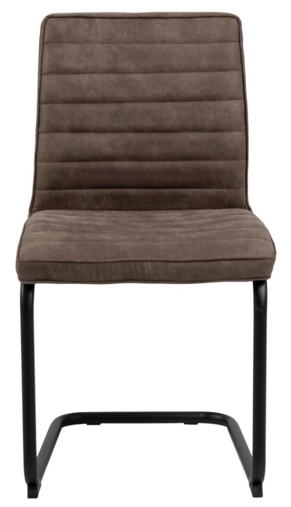 Zola Preston Light Brown Fabric Dining Chair Sold In Pairs
