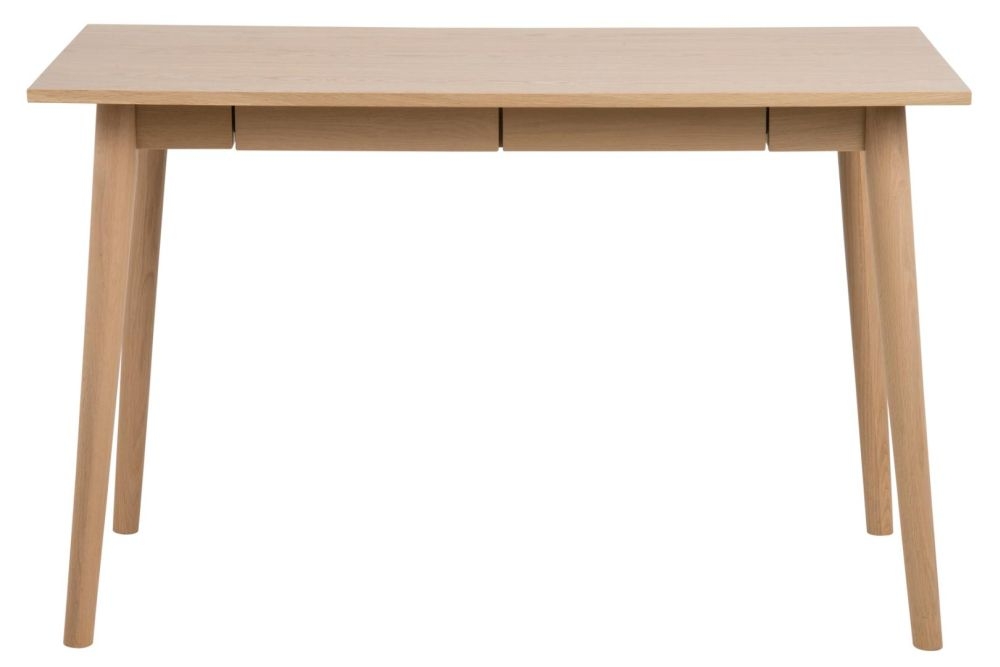 Marte Oak 2 Drawer Desk