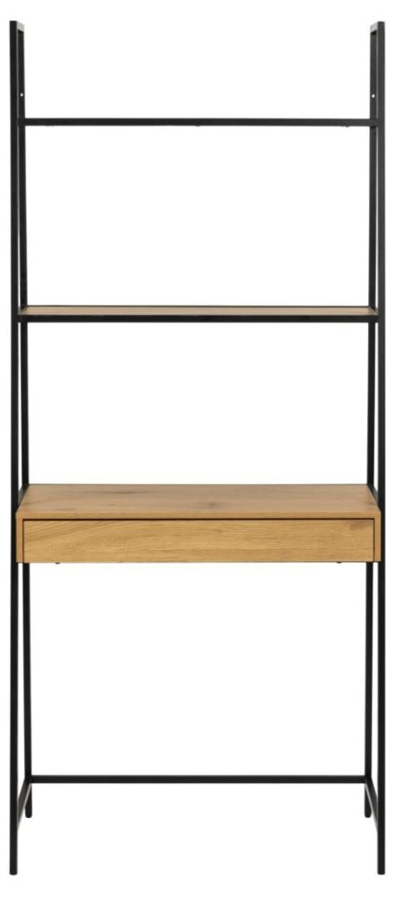 Seaford Bookcase With 2 Shelves