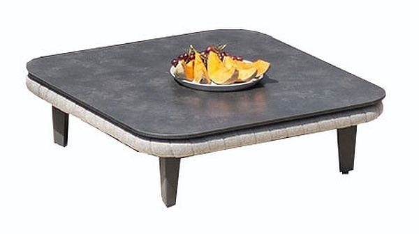Alexander Rose Cordial Luxe Light Grey Coffee Table With Hpl Top