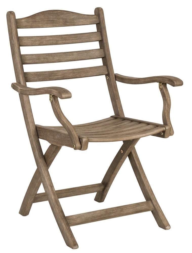 Alexander Rose Sherwood Carver Folding Dining Chair Sold In Pairs