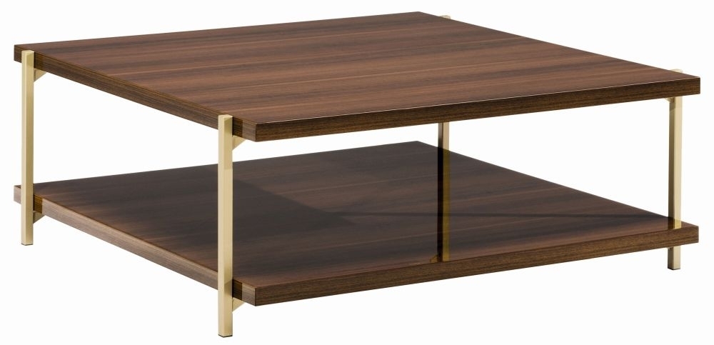 Product photograph of Alf Italia Mid Century Square Coffee Table from Choice Furniture Superstore