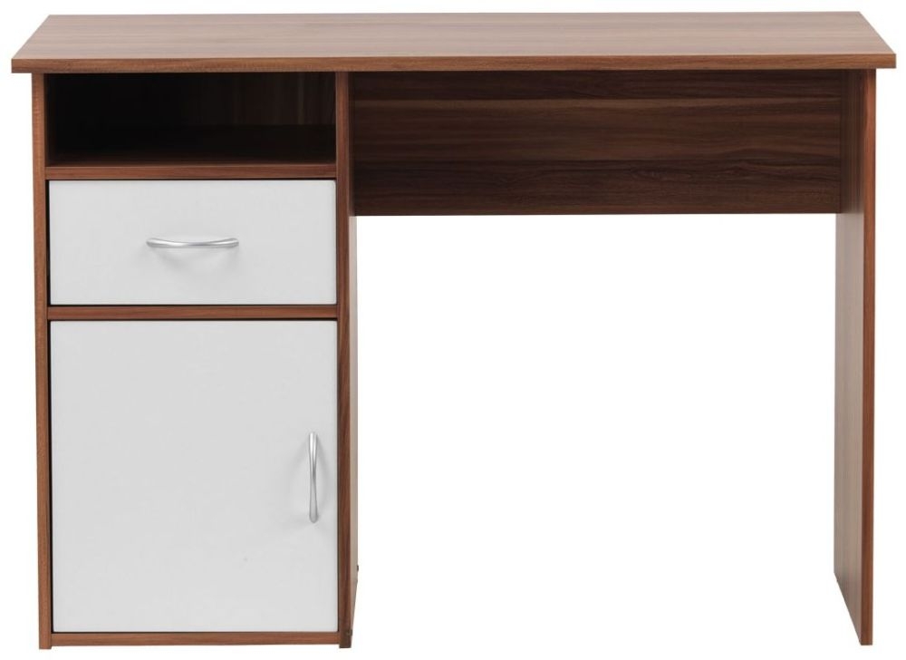 Alphason Hastings Walnut Computer Desk Aw22145