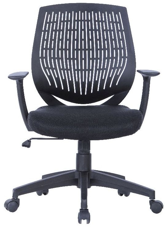 Alphason Malibu Black Fabric Office Chair Aoc5460blk