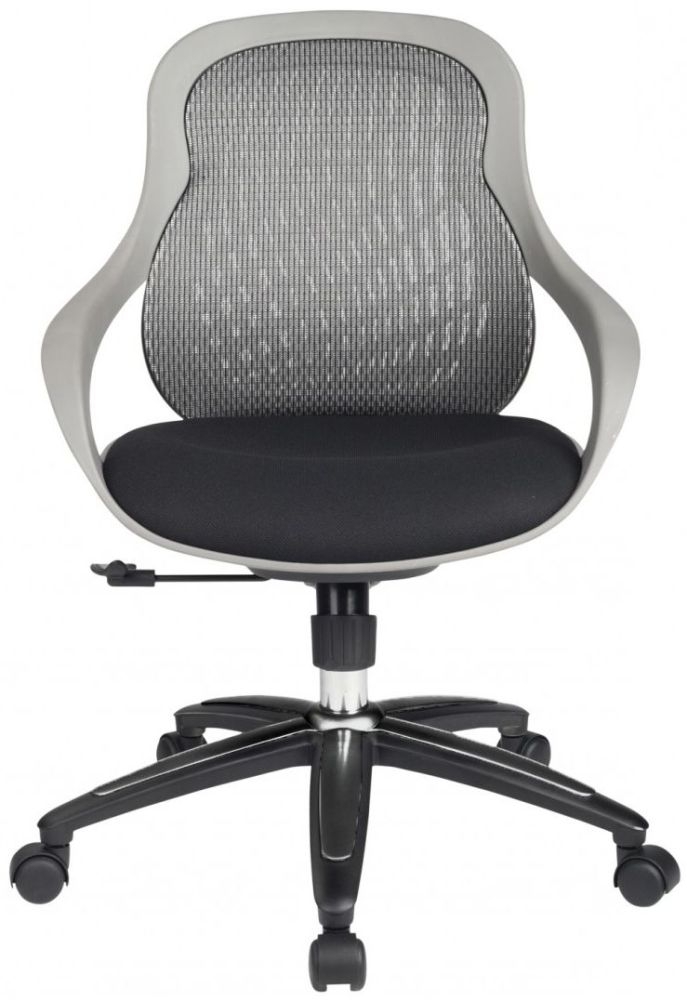 Alphason Croft Grey Mesh Fabric Office Chair Aoc1010mgry