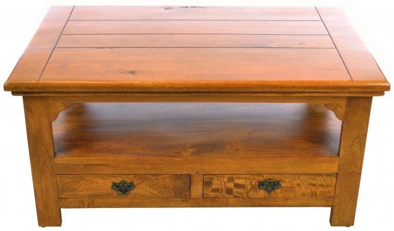 Product photograph of Ancient Mariner East Indies Dark Mango Wood Coffee Table from Choice Furniture Superstore
