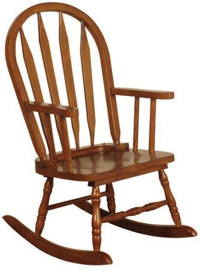 Childs Oak Rocking Chair