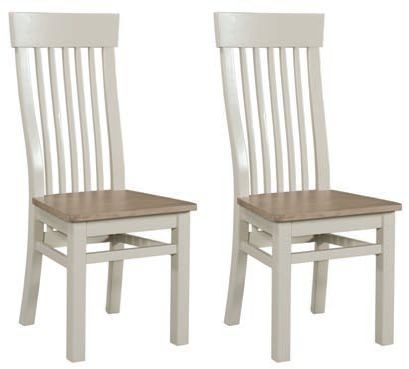Treviso Painted Dining Chair Pair Clearance Fs144