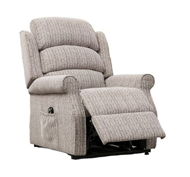 Windsor Natural Fabric Electric Lift And Tilt Recliner Armchair Clearance Fss14706