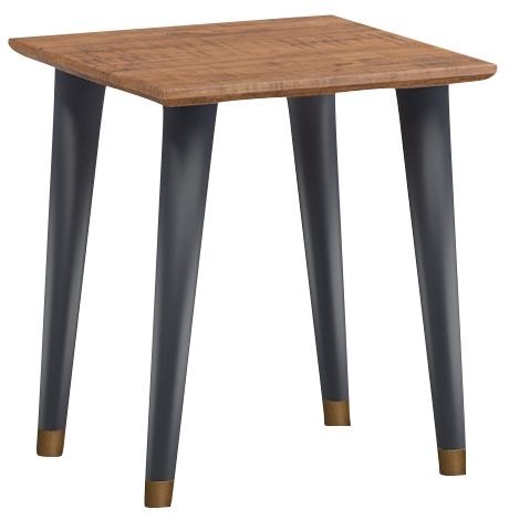 Cortina Dark Cobalt Grey Painted Lamp Table