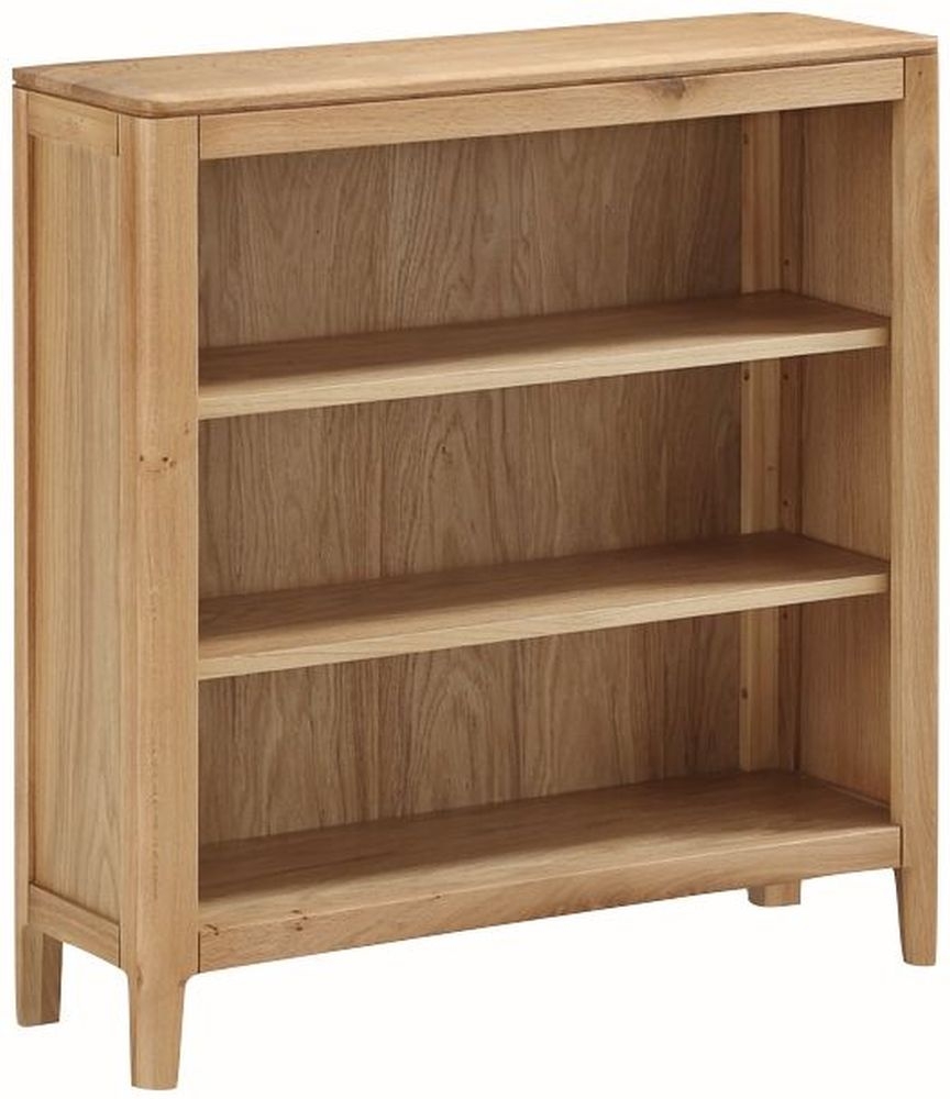 Dunmore Oak Low Bookcase