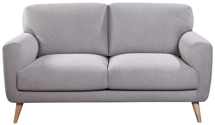 Enya Grey Fabric 2 Seater Sofa