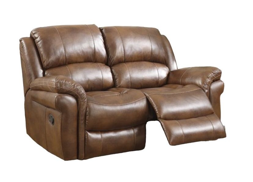 Farnham Tan Leather 2 Seater Electric Recliner Sofa