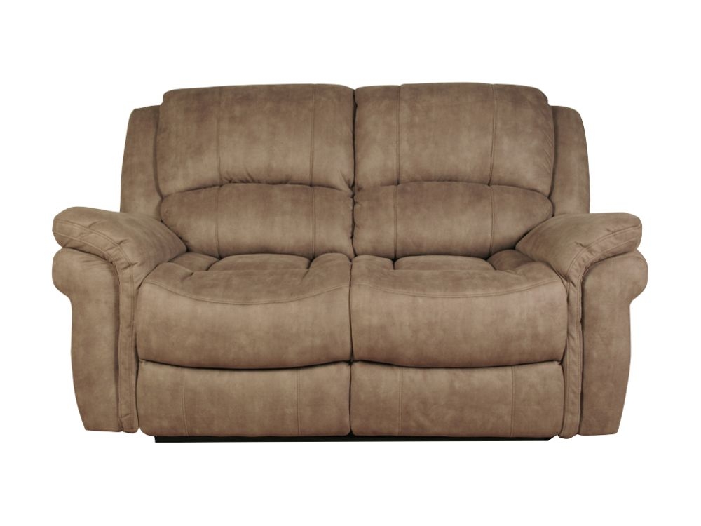 Farnham Taupe Leather 2 Seater Recliner Sofa