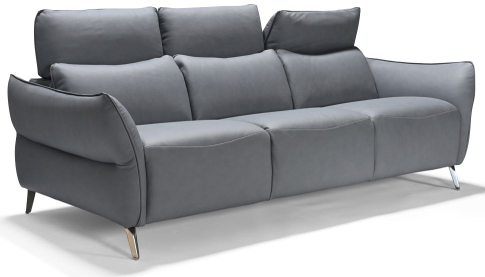 Perlini 3 Seater Leather Sofa