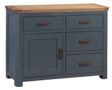 Treviso Midnight Blue And Oak Sideboard
