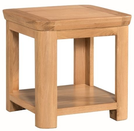 Treviso Oak Lamp Table