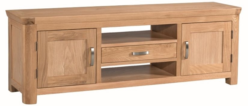 Treviso Oak Wide Tv Unit