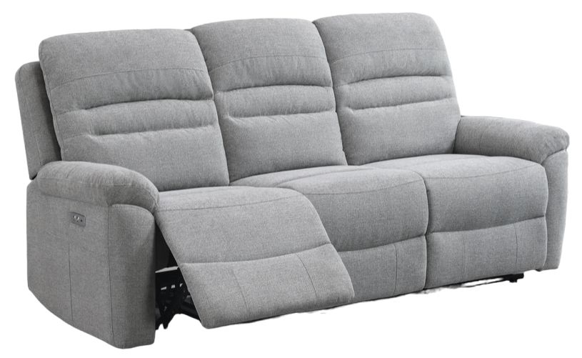 Belford Grey Fabric 311 Recliner Sofa Suite Upholstered