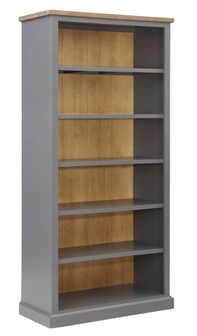 Glenmore Rustic Pine Narrow Bookcase 91cm